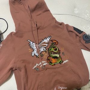 Tan hoodie